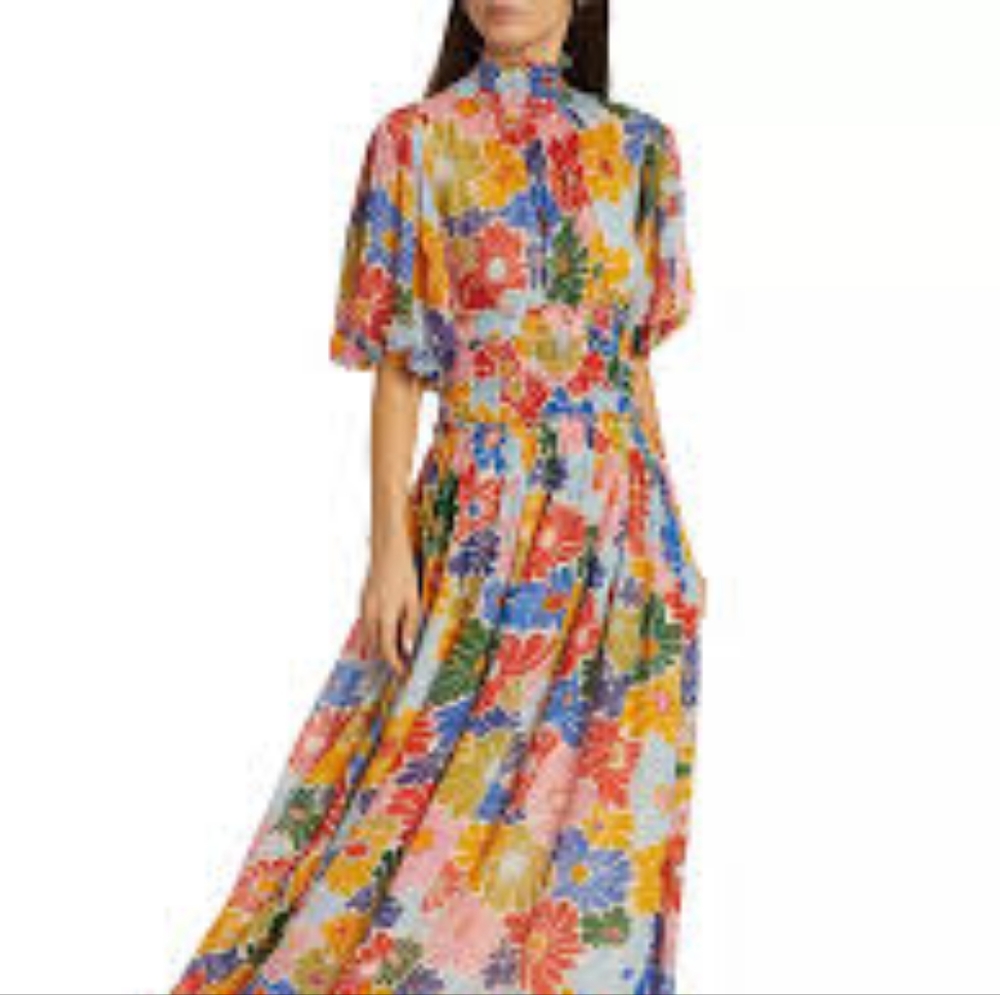 Farm Rio Daisy Maxi Dress - Picture 3 of 5